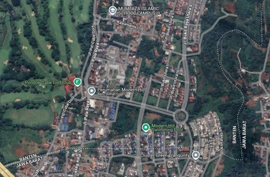 Modern Hill Pondok Cabe - Foto 1 - Modern Hill Pondok Cabe: Jual Rumah Mewah, Strategis