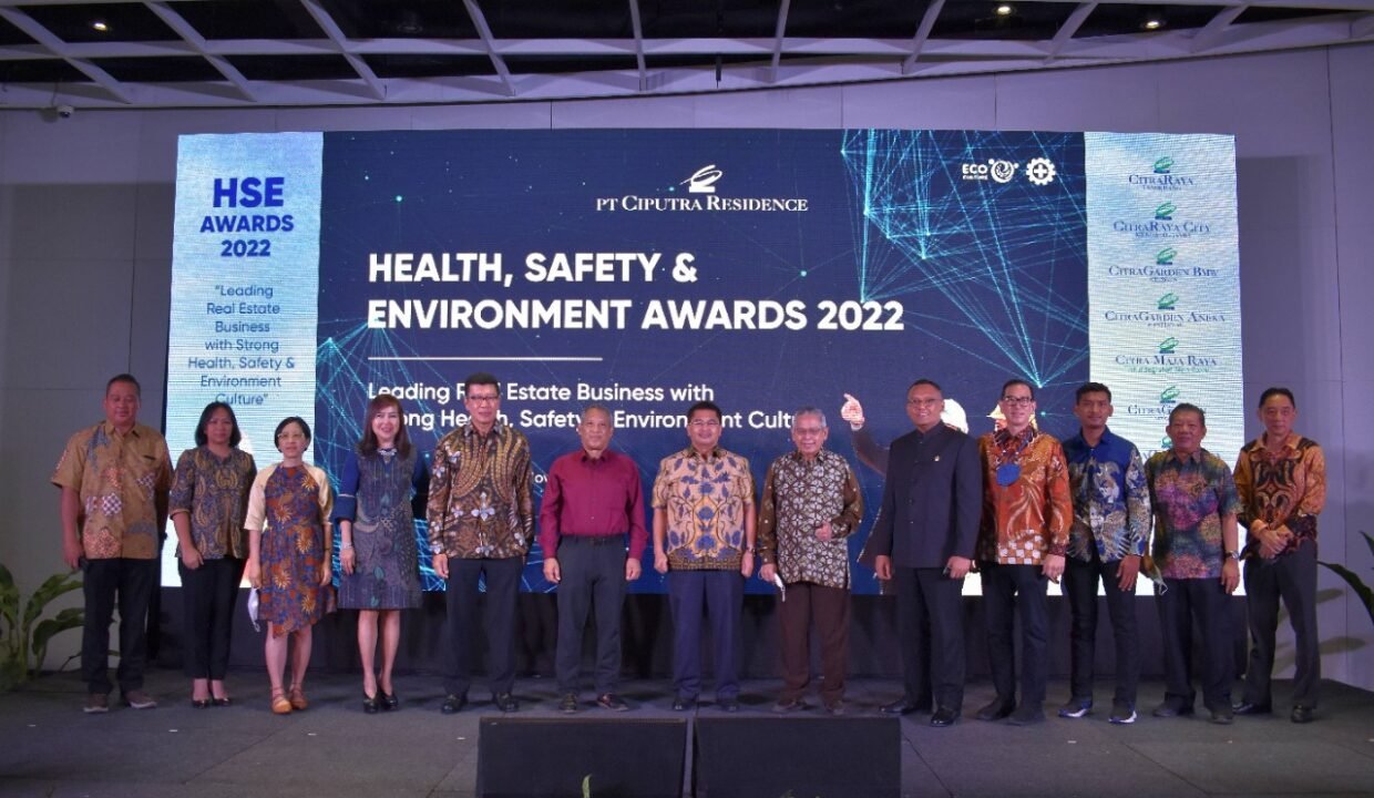 Ciputra Residence Gelar Health, Safety & Environment Award 2022
