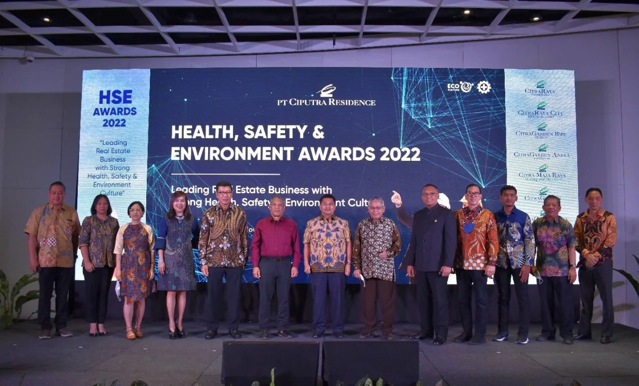 Ciputra Residence Gelar Health, Safety &amp; Environment Award 2022