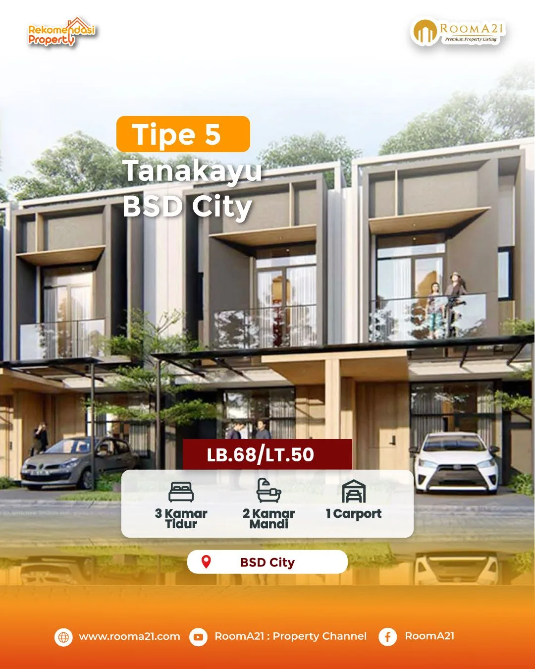 Special BSD City | Tanakayu | Tipe 5 - foto 1