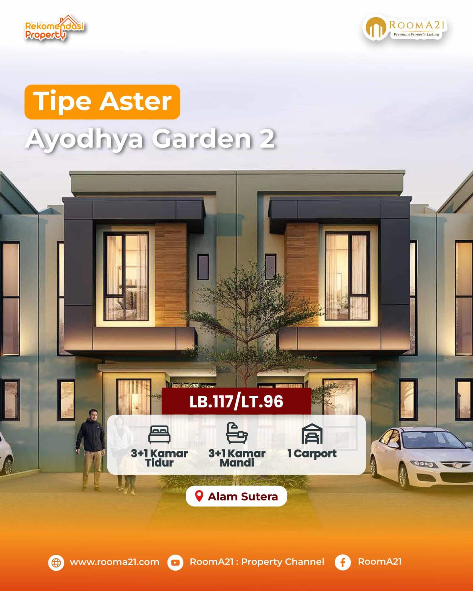 Alam Sutera | Cluster Ayodhya | Tipe Aster