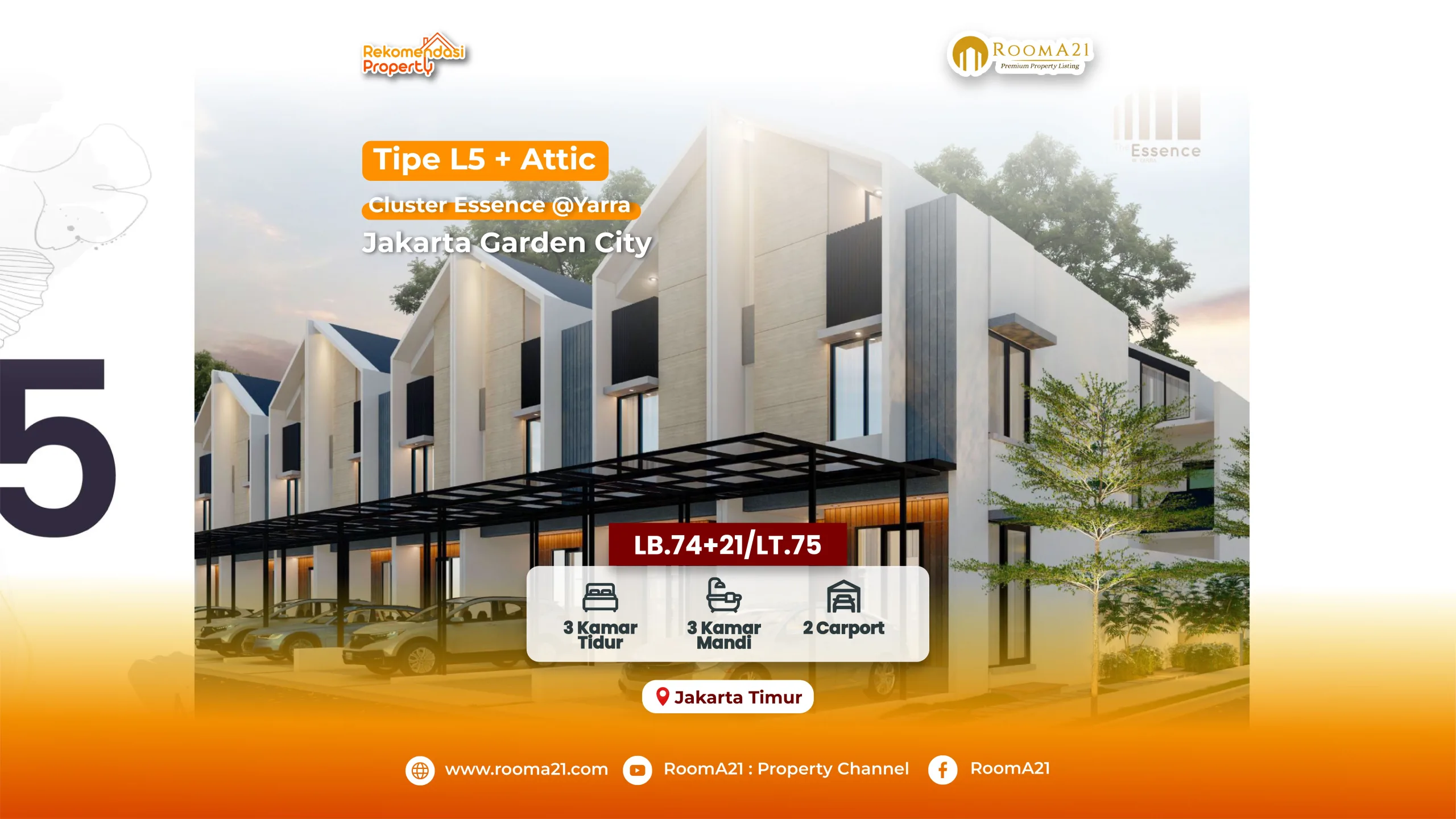 Rumah Di Jakarta Garden City | Cakung | Jakarta Timur | Essence