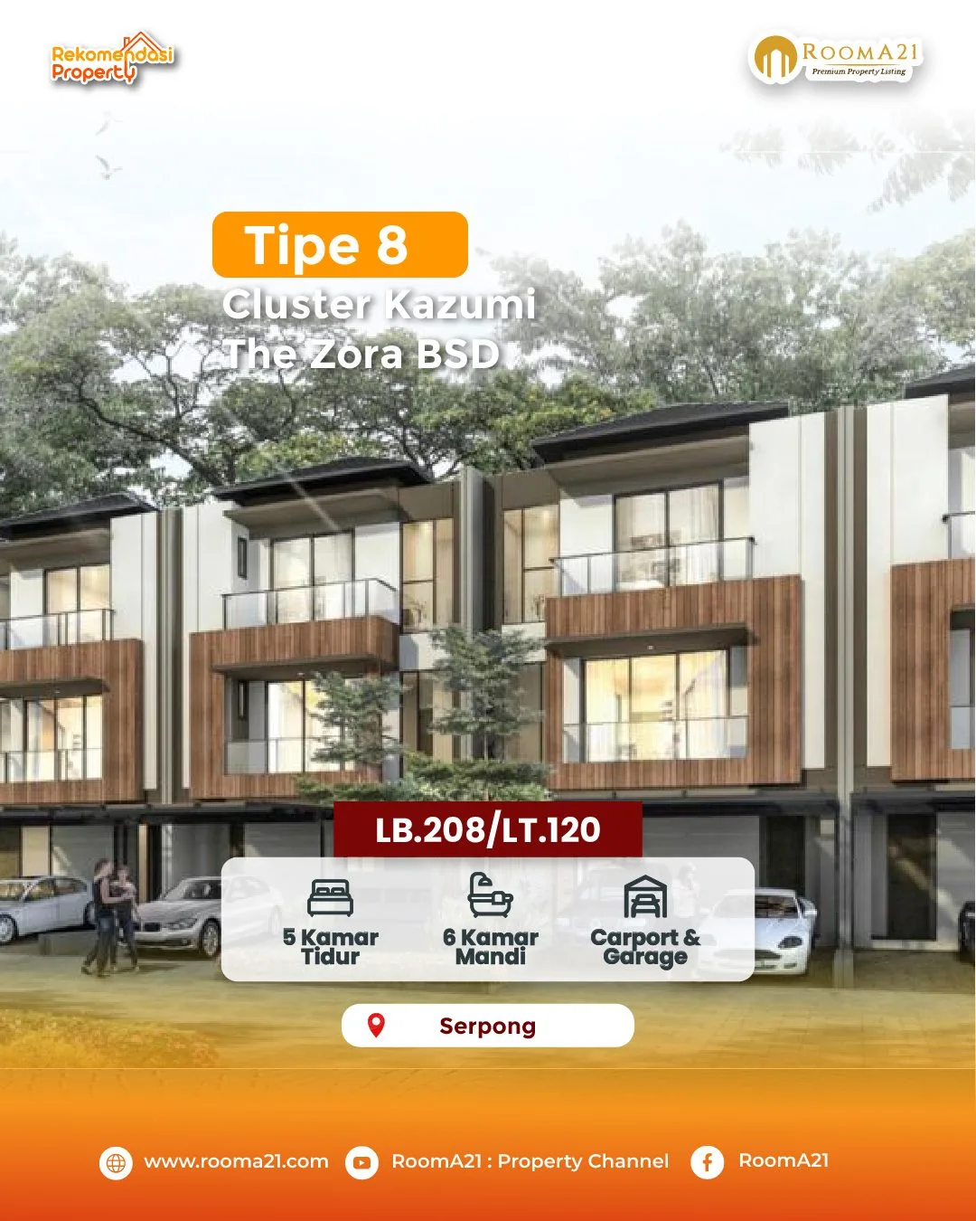 The Zora | Cluster Kazumi | Tipe 8 - foto 1