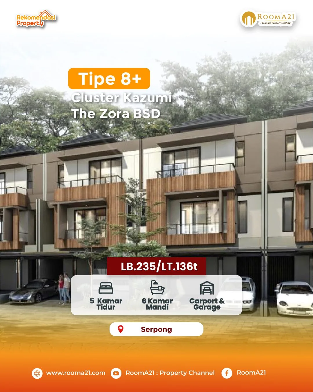 The Zora | Cluster Kazumi | Tipe 8+ - foto 1