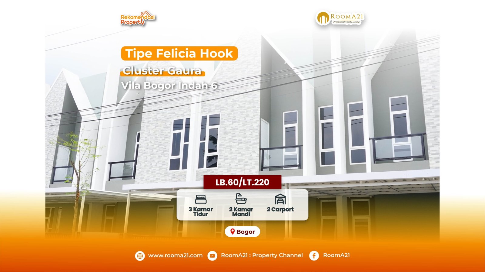 Special Bogor | Villa Bogor Indah | Tipe Felicia Hook | Sri Agusrianty