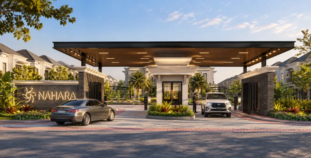 The gate, Cimanggis Golf Estate