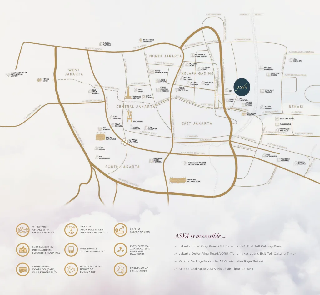 Rumah Dijual: Jakarta Garden City, Cakung, Jakarta Timur. Ingin cari hunian atau investasi properti? beli rumah di Asya Cluster Sentarum sekarang. Hot Deal!