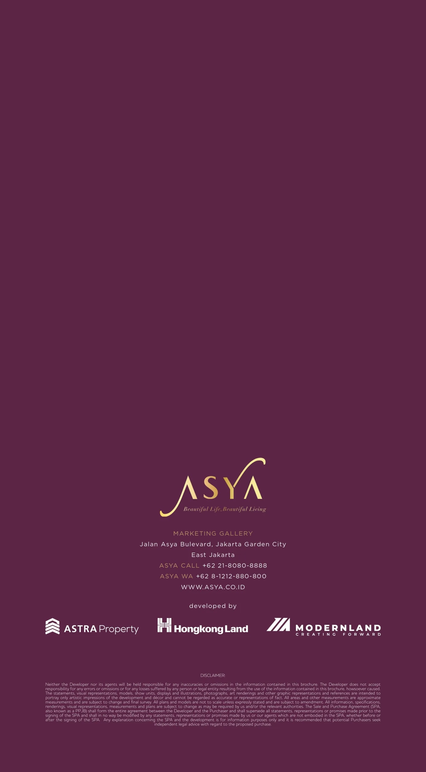 Rumah Di Asya | Cakung | Jakarta Timur | Cluster Sentarum