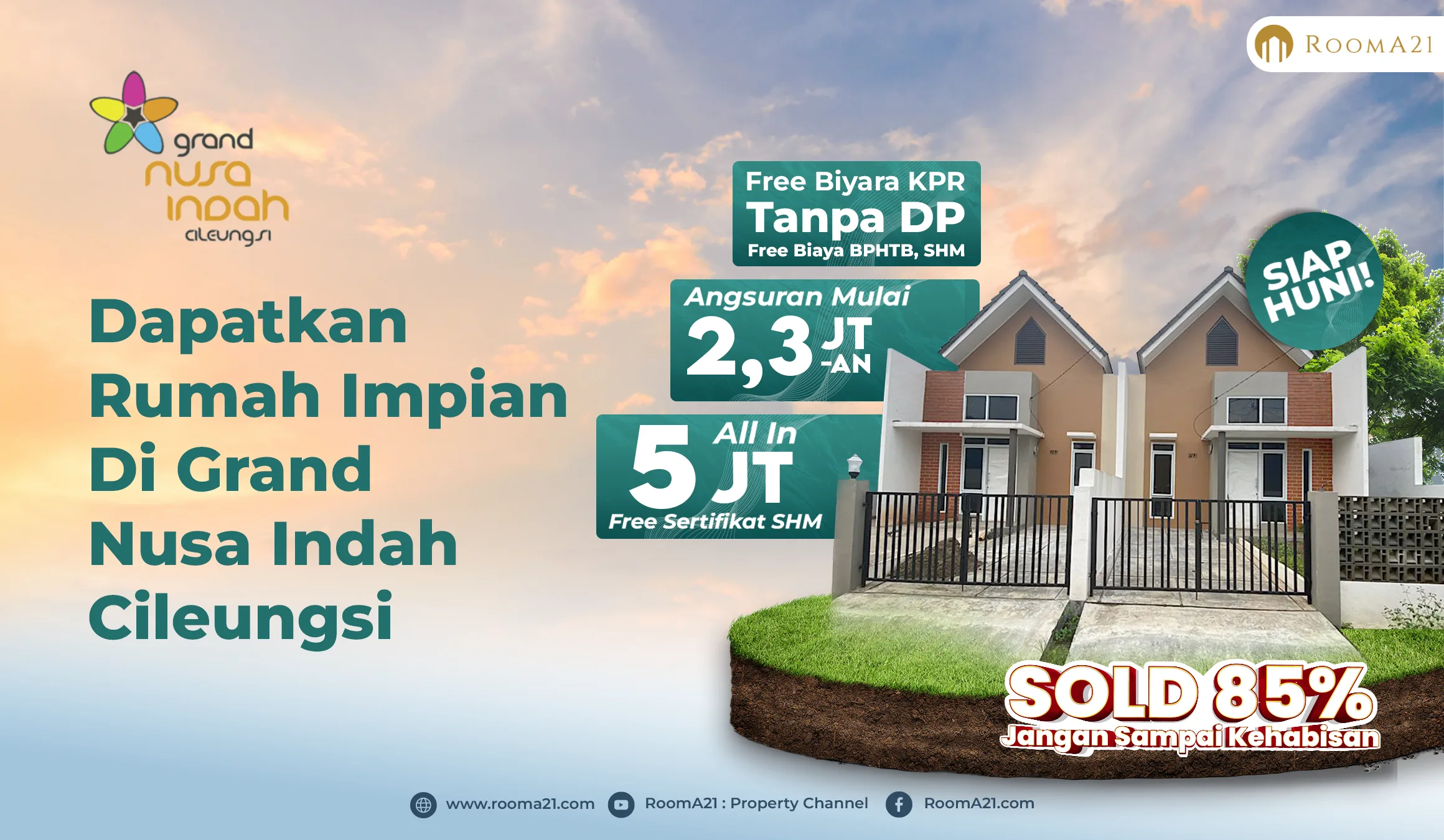 Beli Rumah di Grand Nusa Indah Dapatkan Promo 3 Juta All In | Special