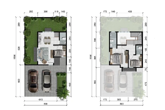 Floor Plan Grand Nusa Indah Angelica