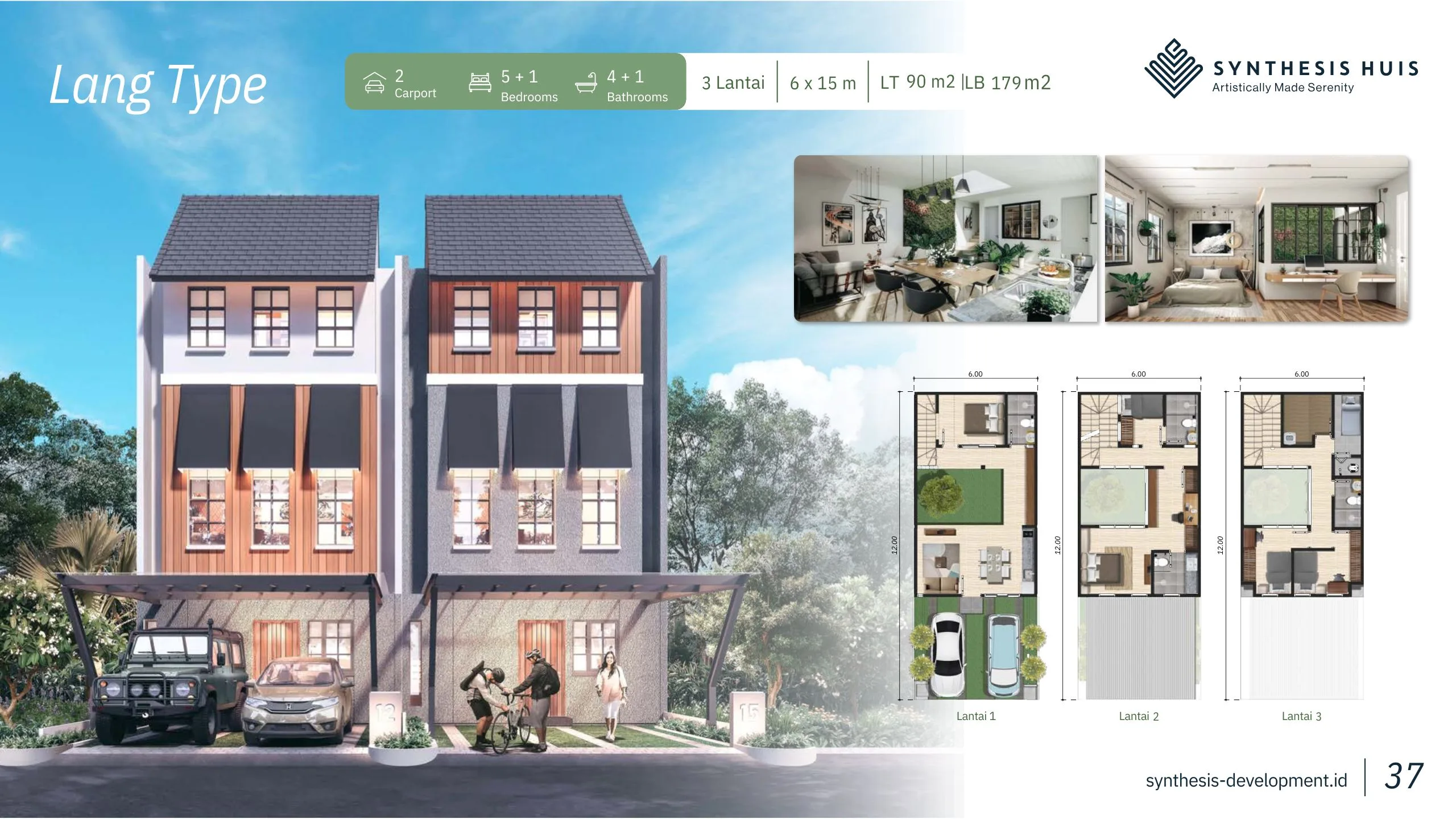 Rumah Di Synthesis Huis | Cijantung | Jakarta Timur