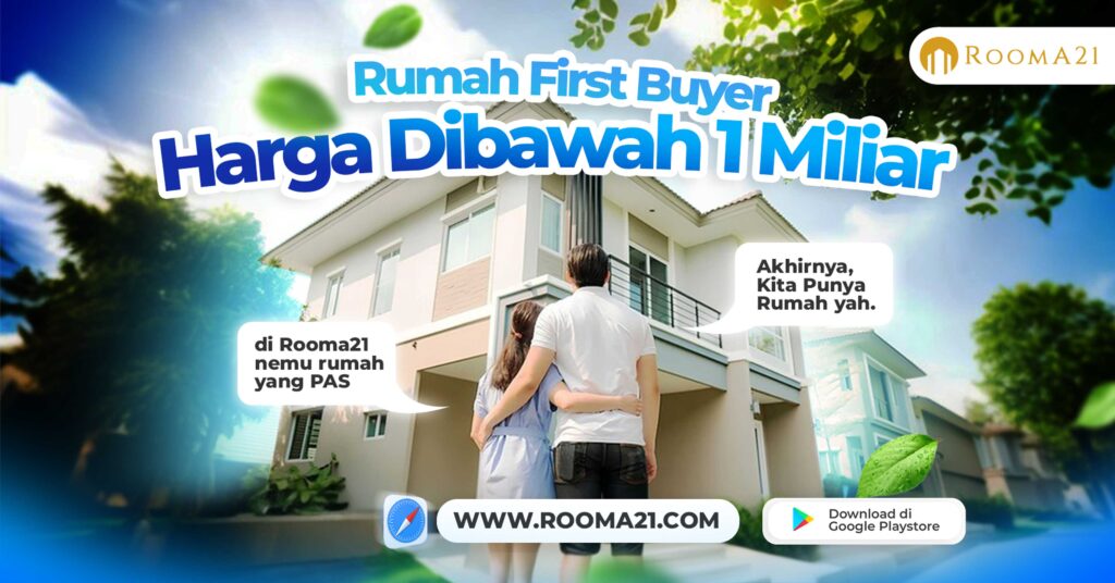 cari rumah dibawah 1 milyar | Agen properti Jakarta | Broker Properti Jakarta | Best Realtor | Rooma21.com | Jakarta Selatan