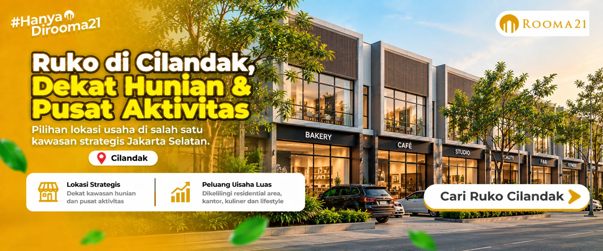 Ruko Modern Cilandak Lokasi Strategis  Rooma21com  Rooma21com