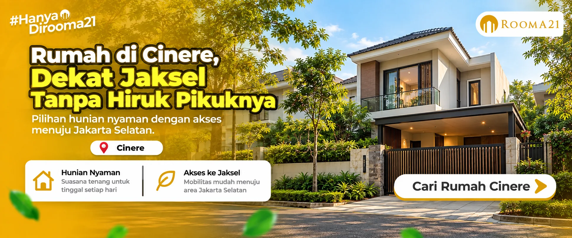 Rumah Di Cinere Dekat Jakarta Selatan  Rooma21com  Rooma21com