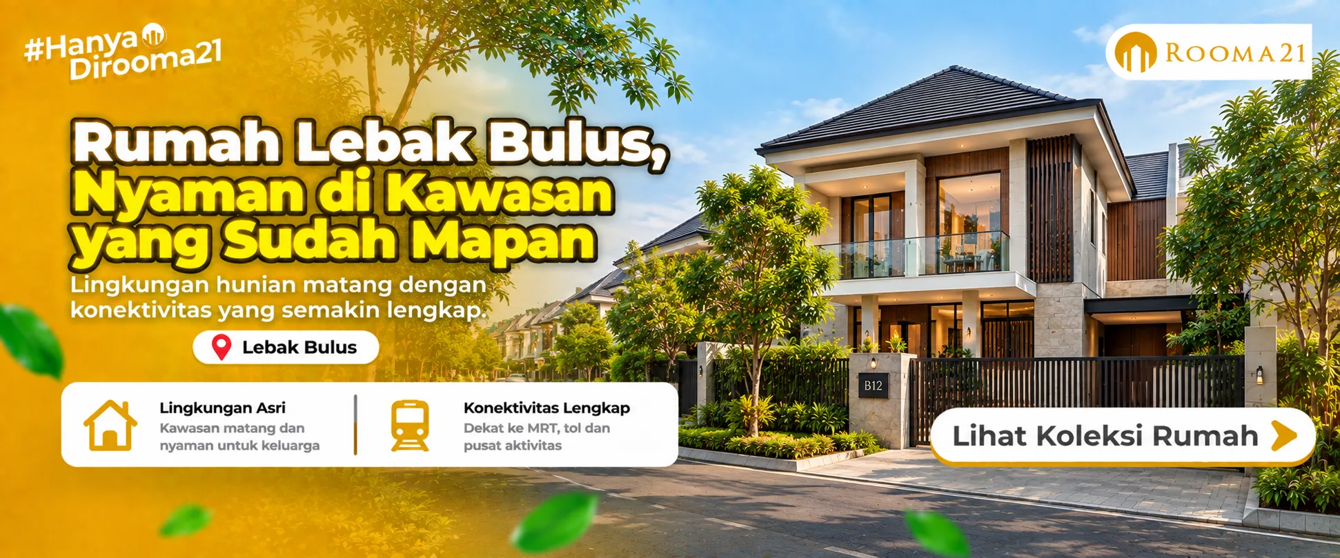 Rumah Nyaman Lebak Bulus  Rooma21com  Rooma21com