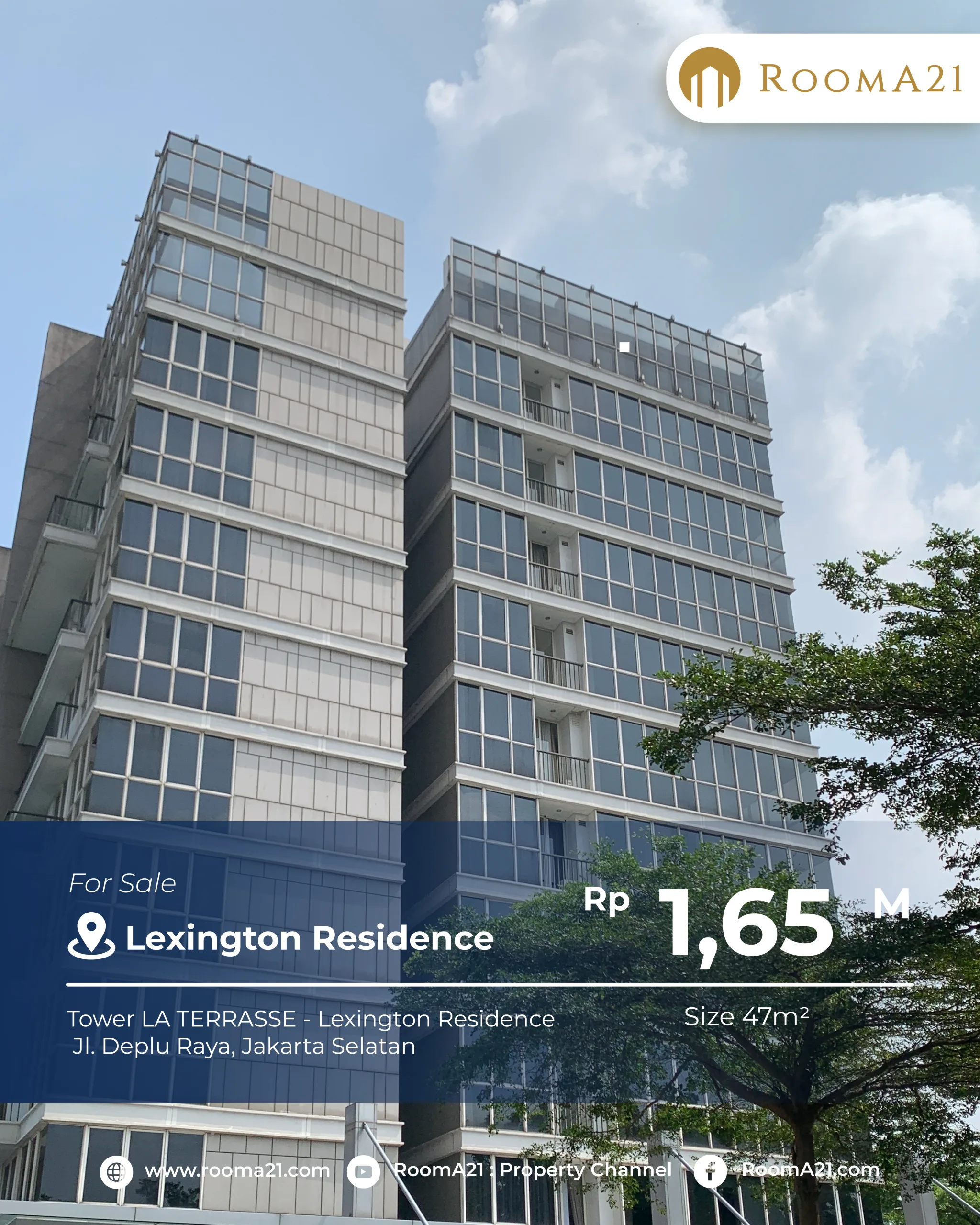 Apartemen Lexington Residence | Pondok Indah | Jakarta Selatan - foto 1