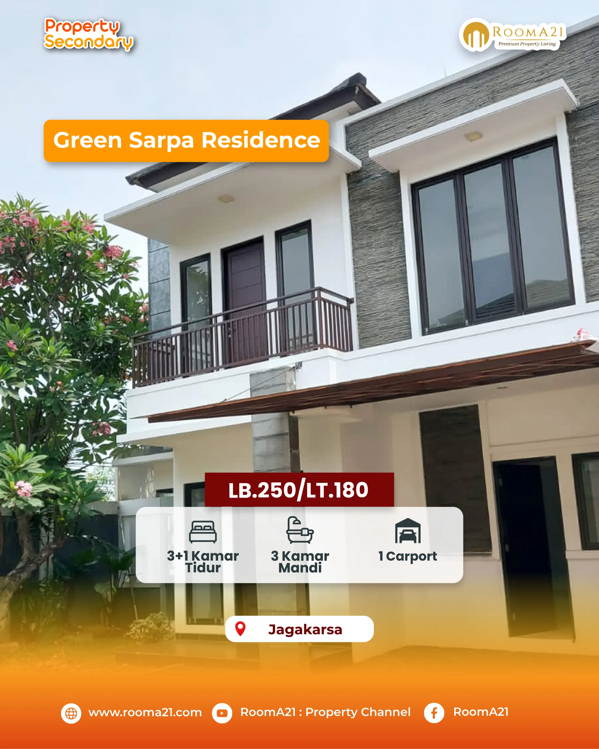 Rumah di Green Sarpa Residence | Jagakarsa | Jakarta Selatan - foto 1