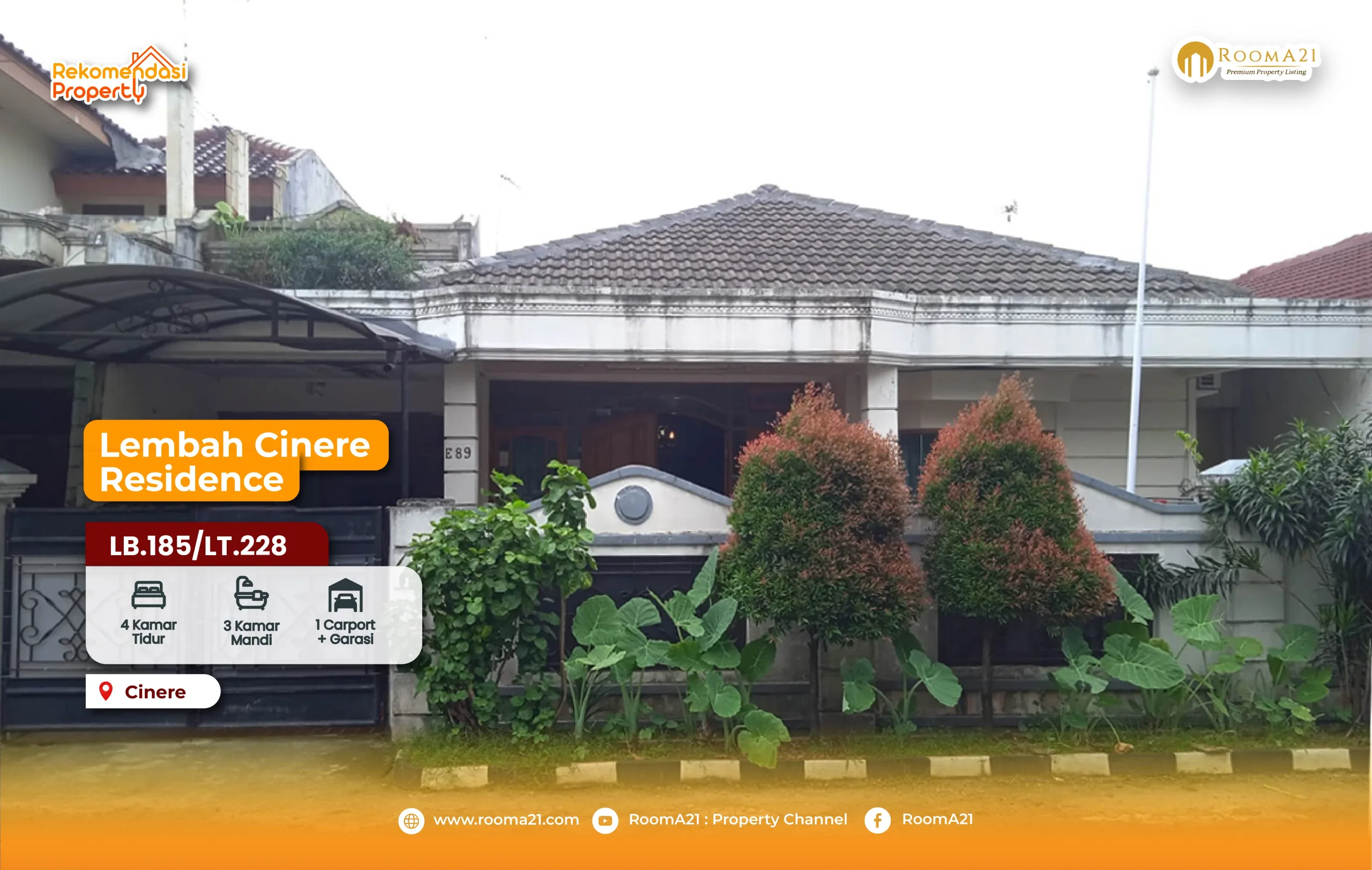 Rumah di Lembah Cinere Residence, Meruyung, Cinere, Depok - foto 2