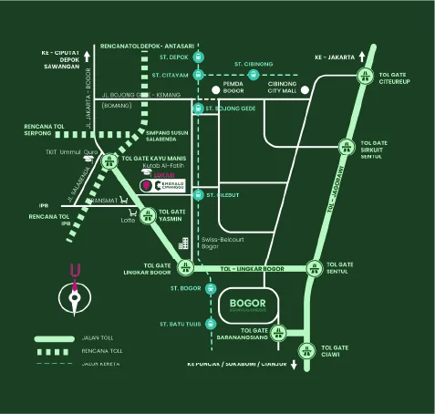 Emerald Cimanggu  Hunian Modern Di Bogor  Mulai Rp700 Juta  Rooma21com  Rooma21com