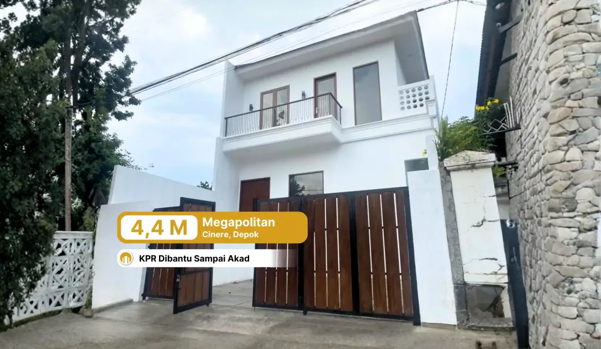Rumah Di Megapolitan Cinere Depok 2 Mobil Luas 375m²  Rooma21com