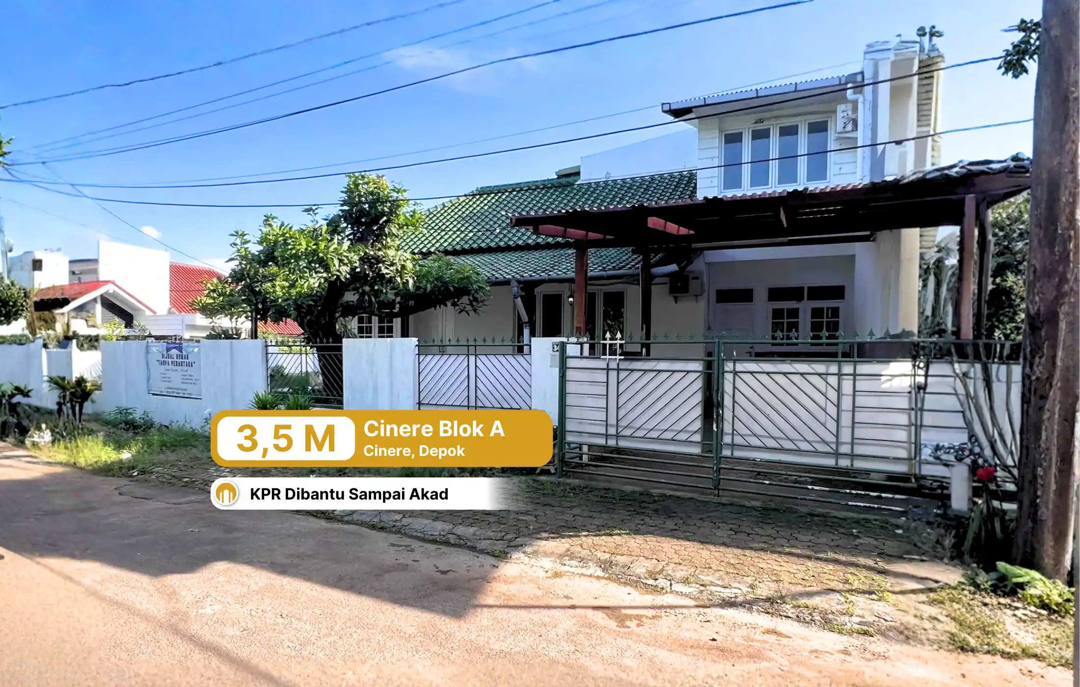 Rumah di Cinere Estate Blok A, Cinere, Depok