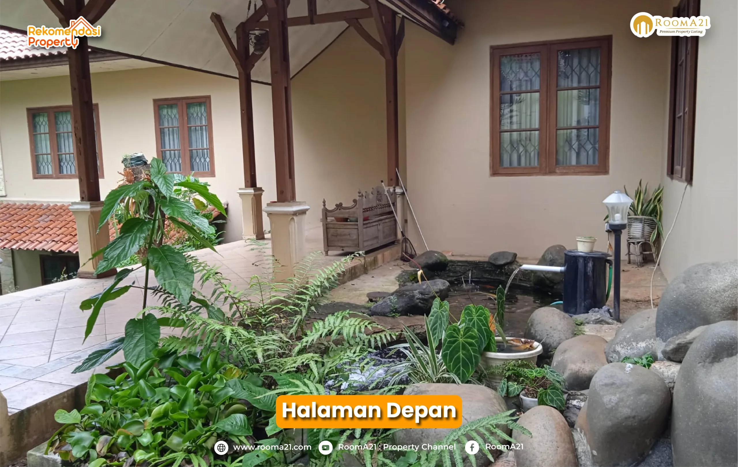 Rumah di Cinere, Tanah 2.057 M², Depok
