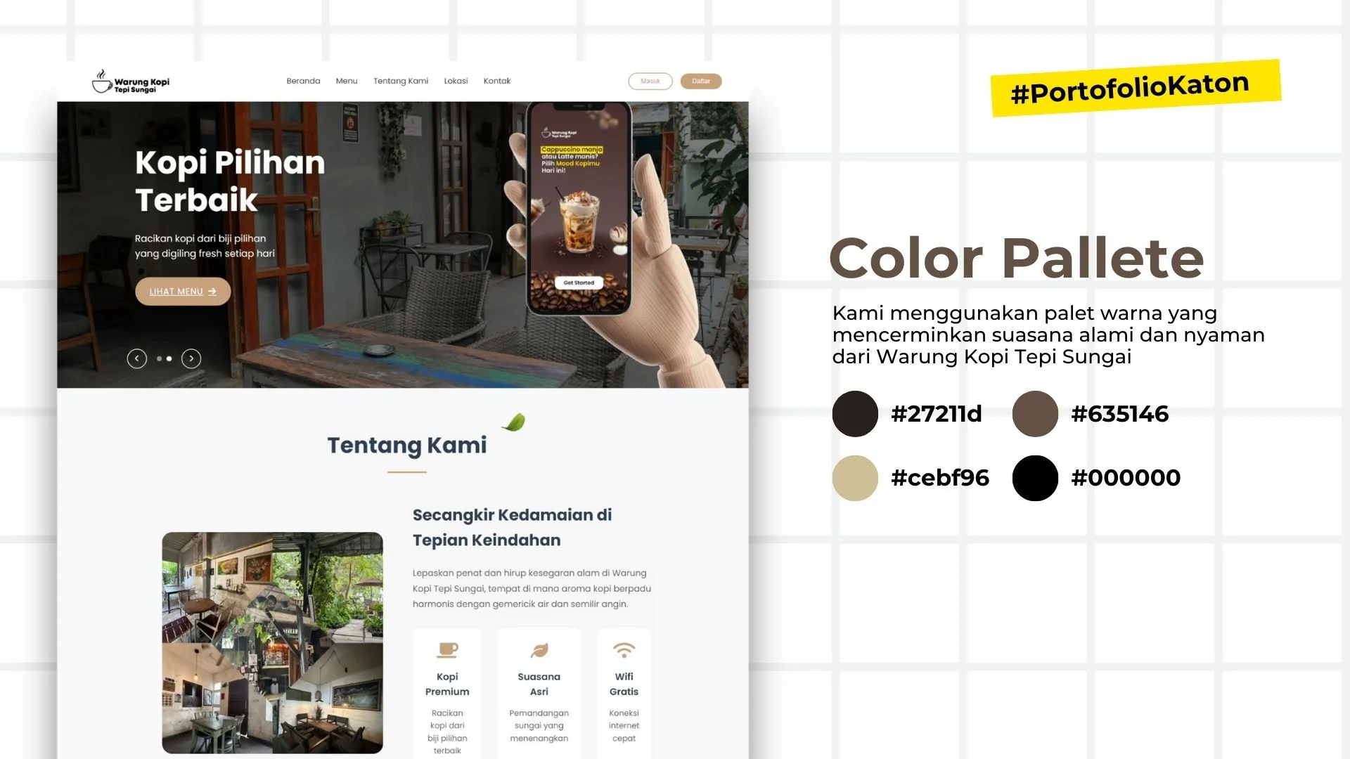 Project Website Warung Kopi Tepi Sungai Wkts 6