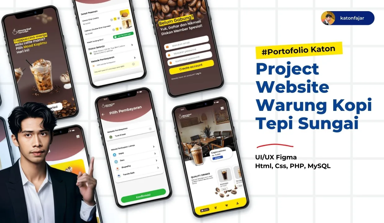 Project Website Warung Kopi Tepi Sungai Wkts 6  Rooma21com