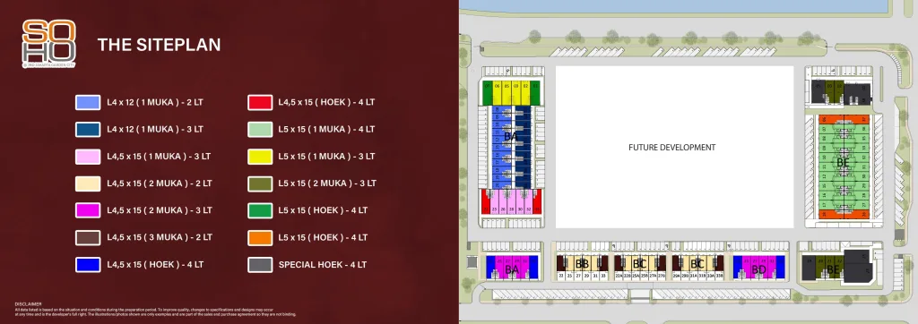 Ruko Dijual di Jakarta Garden City, Cakung, Jakarta Timur. Ingin cari tempat usaha sekaligus investasi properti yang menjanjikan? beli ruko tipe SOHO sekarang
