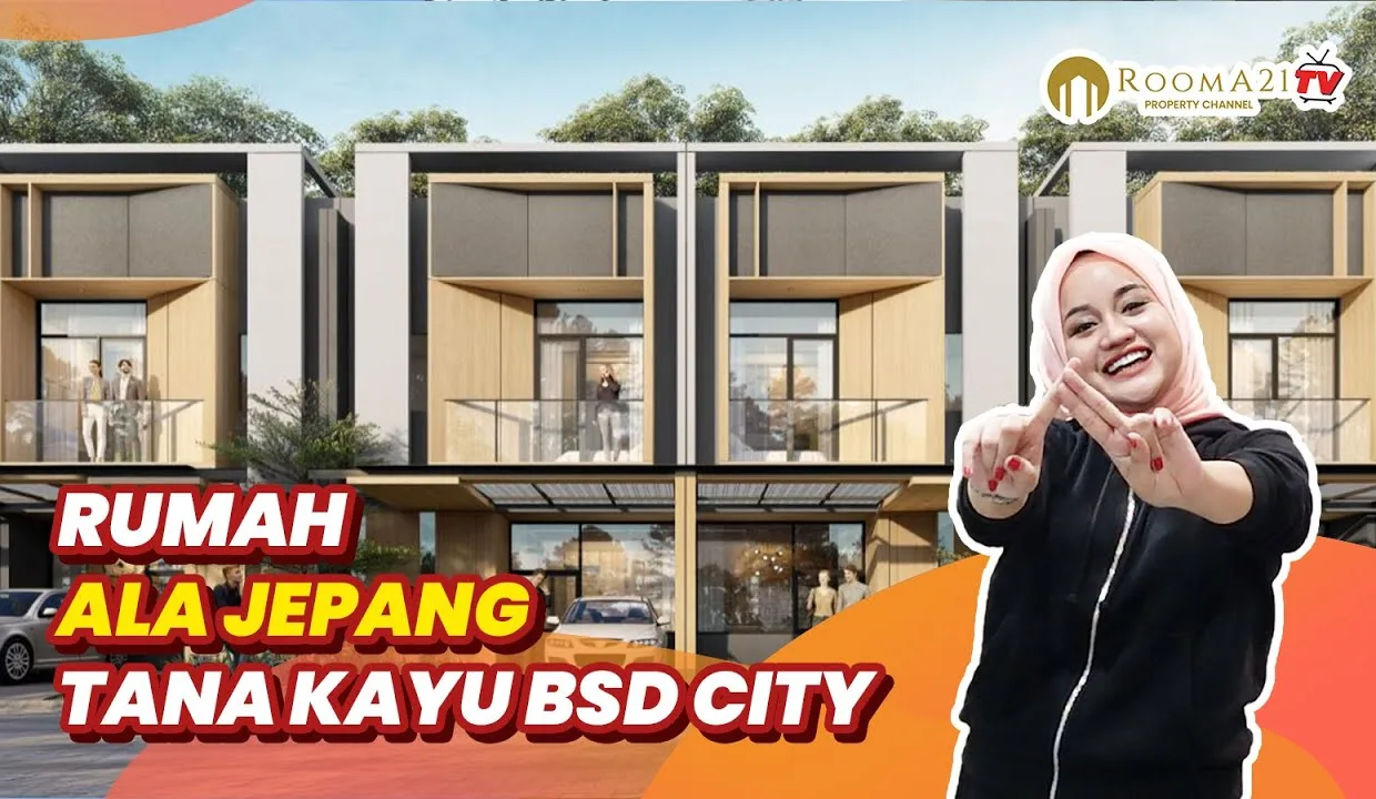 Rumah 1,6 M di BSD City full furnish, desain minimalis ala Jepang, smart home system, dan lokasi strategis dekat AEON Mall dan Q Big BSD.