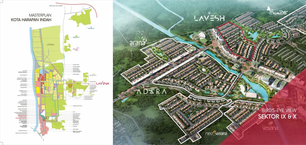 Rumah dijual di Kota Harapan Indah, Bekasi. Beli rumah di cluster Lavesh ideal untuk hunian & investasi properti. Cari properti mudah, harga rumah bersaing!