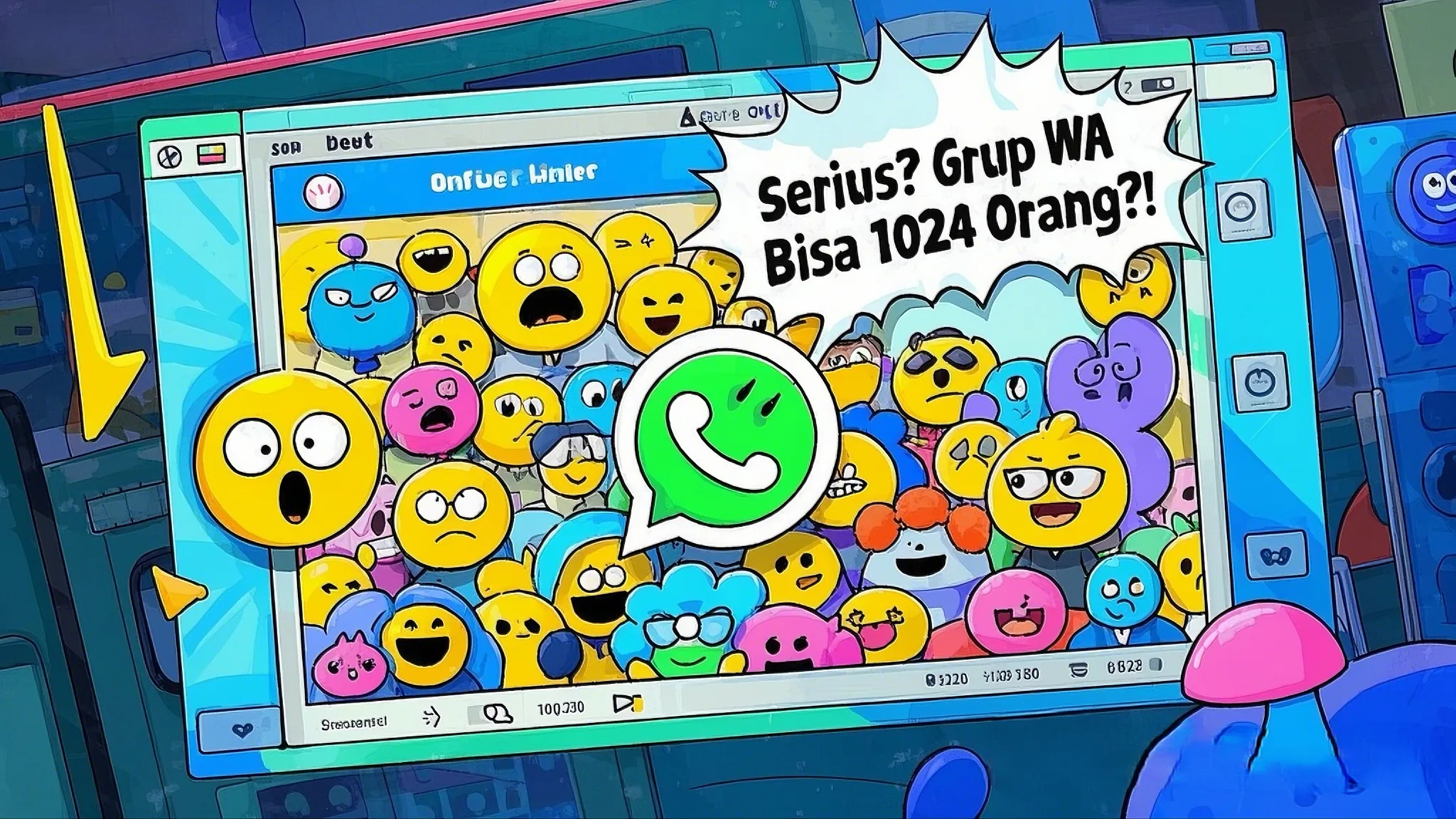 WhatsApp Grup Kini Bisa Sampai 1024 Anggota! Peluang Baru Buat Komunitas &amp; Bisnis Kamu