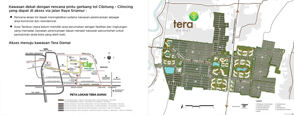 Tera Damai, rumah dijual di Bekasi dengan harga rumah terjangkau. Cocok untuk beli rumah pertama dan investasi properti bernilai di lokasi strategis.