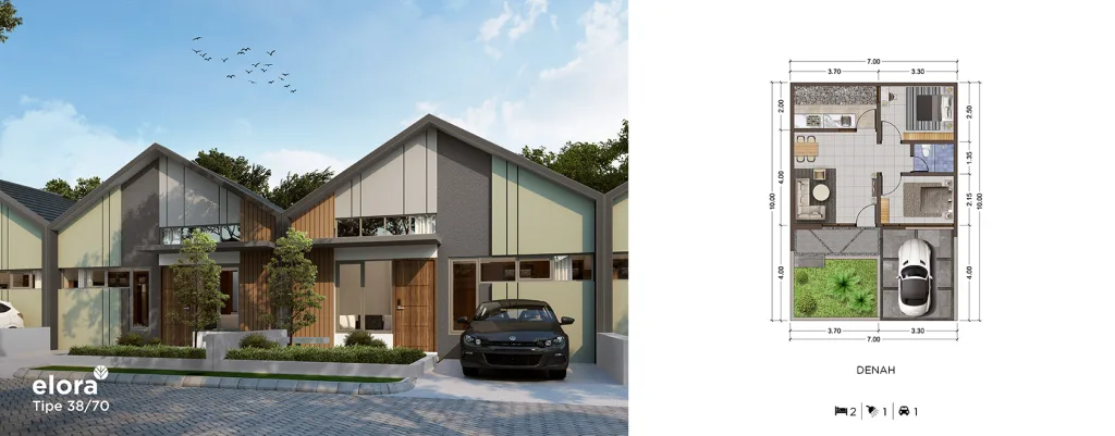 Tera Damai, rumah dijual di Bekasi dengan harga rumah terjangkau. Cocok untuk beli rumah pertama dan investasi properti bernilai di lokasi strategis.