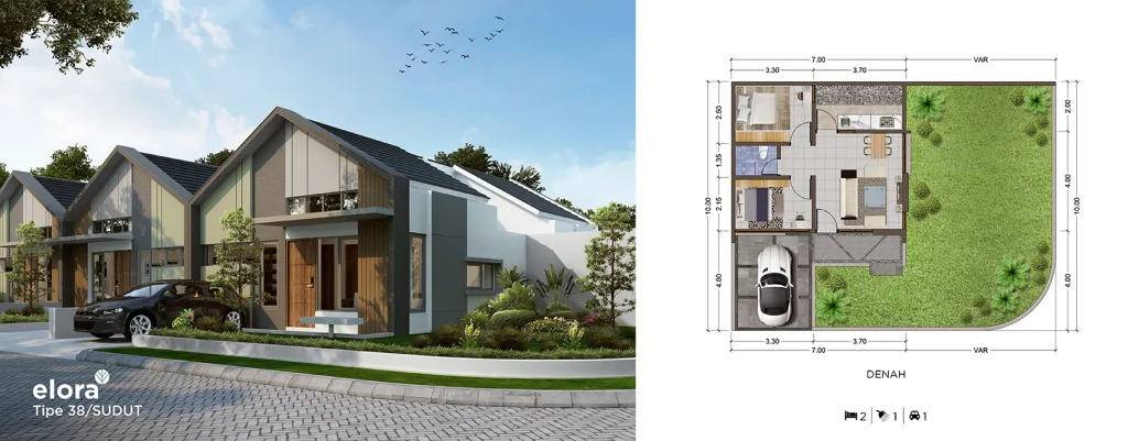 Tera Damai, rumah dijual di Bekasi dengan harga rumah terjangkau. Cocok untuk beli rumah pertama dan investasi properti bernilai di lokasi strategis.