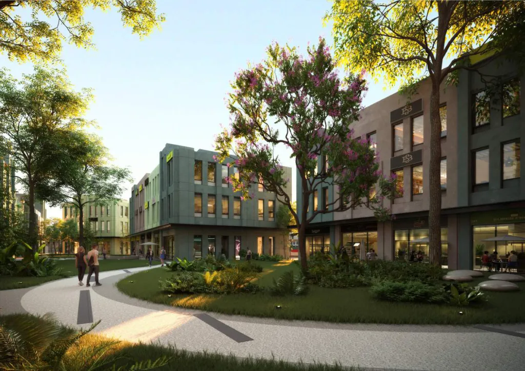 Ruko Dijual Di Jakarta: Genova Asya Jakarta Garden City. Ruko 3 lantai. Lokasi strategis dekat AEON Mall dan IKEA, cocok untuk usaha dan investasi properti.