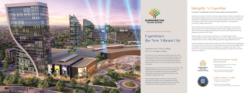 Summarecon Crown Gading: Vanica Residence, pilihan tepat untuk beli rumah. Rumah dijual di Bekasi dengan harga rumah kompetitif, cocok untuk investasi properti.