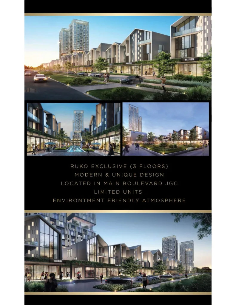 Ruko dijual di Jakarta. Ruko New East di Jakarta Garden City. Lokasi strategis dekat AEON & IKEA. Cocok untuk usaha & investasi properti. Harga ruko kompetitif!