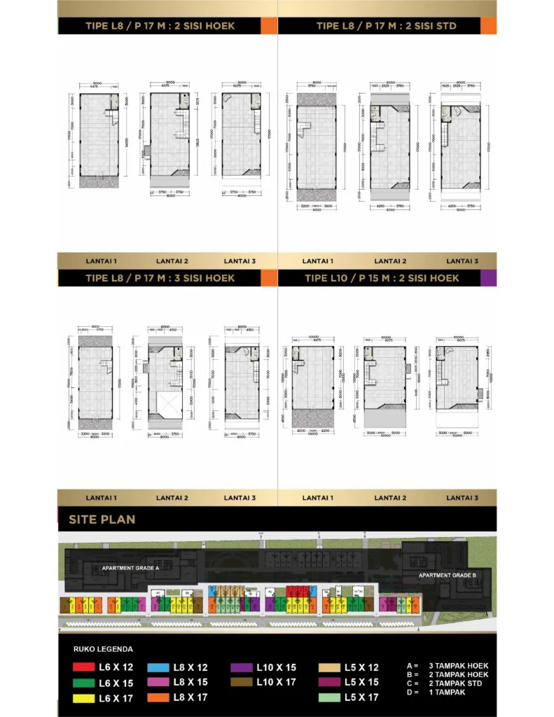 Ruko dijual di Jakarta. Ruko New East di Jakarta Garden City. Lokasi strategis dekat AEON & IKEA. Cocok untuk usaha & investasi properti. Harga ruko kompetitif!