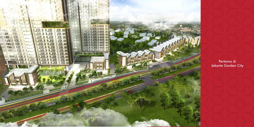 Ruko dijual di Jakarta Timur, 3 lantai modern di Cleon Park Jakarta Garden City. Dekat AEON & IKEA. FREE DP, BPHTB, AJB, BIAYA KPR, EKSTRA DISKON. Last Unit!!