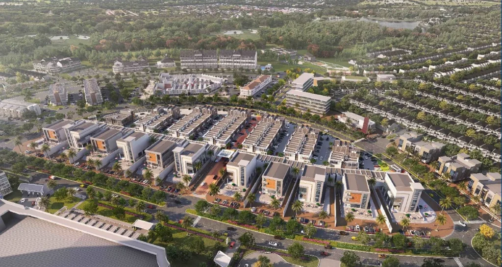 North Square District Kota Wisata