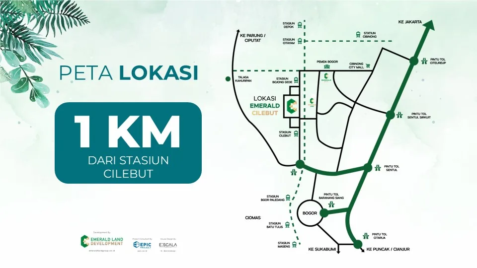 Rumah di Emerald Cilebut | Cilebut Barat | Bogor - foto 6