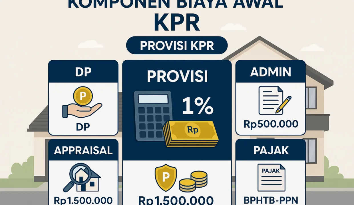 Biaya Provisi Kpr Penjelasan Lengkap Perhitungan  Cara Menghematnya  Rooma21com