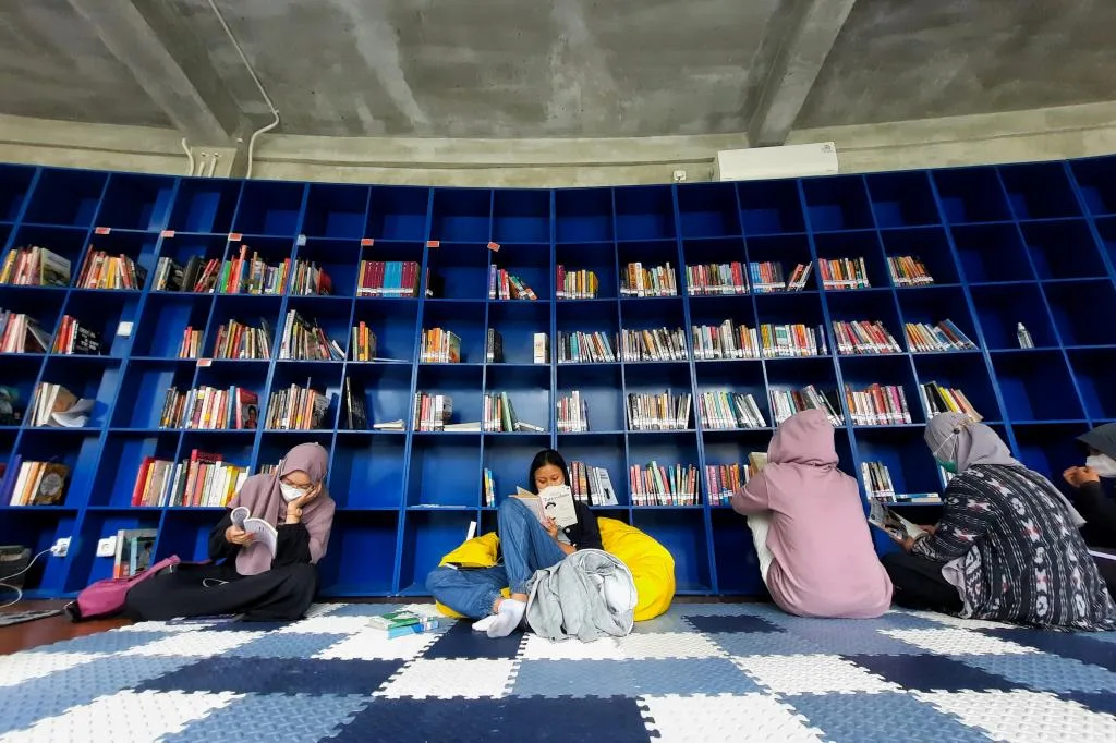 Fasilitas dan Sudut Sudut Taman Literasi Blok M Oase Literasi di Jantung Jakarta (1)