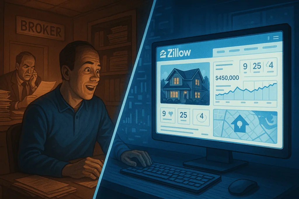 Zillow dan Portal Publik: Transparansi untuk Konsumen, Tantangan untuk Broker - Zillow - Pasar Broker Properti Amerika Belajar dari Zillow, Redfin, dan Compas (1)