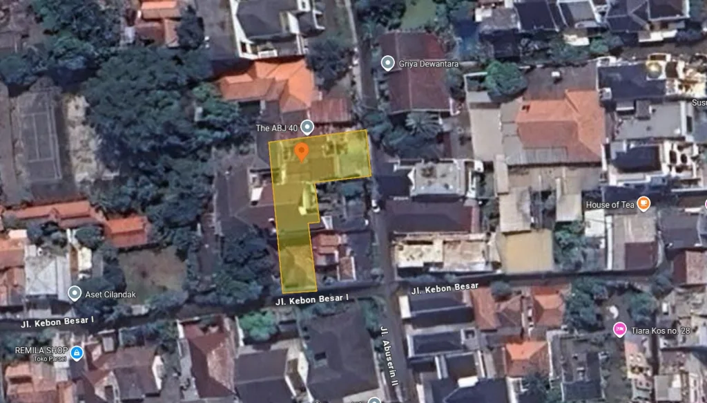 Kramat Baru Dalam, Cipete, Jakarta Selatan, Tol JORR, TB Simatupang, CBD
