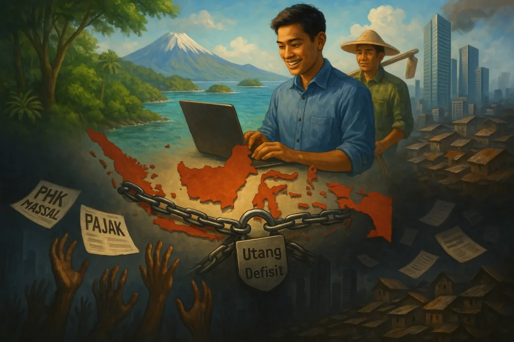 Reformasi Politik Indonesia Tanpa Restorasi Budaya Kenapa Kita Jalan di Tempat | Indonesia Hari Ini – Potensi Besar tapi Terbebani Kesenjangan, Pajak, PHK, Defisit & Utang