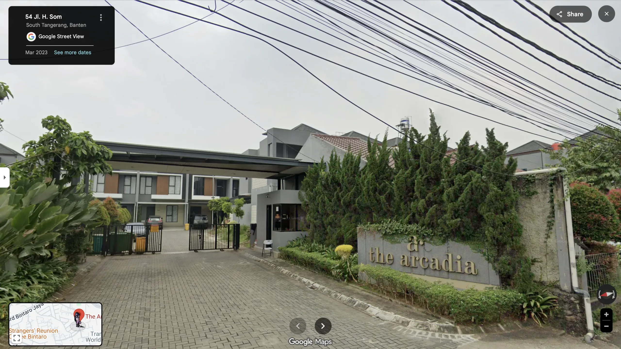 Rumah dijual the Arcadia bintaro, Pondok Aren : LT116/LB168, 2 KT, 2+1 KM, carport 2, SHM, listrik 2200 VA, Semi Furnished  Lokasi strategis, siap huni