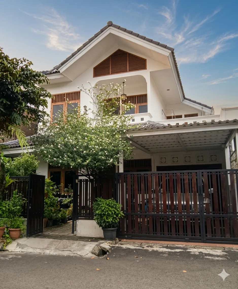 Rumah di Villa Delima, Lebak Bulus, Cilandak, Jakarta Selatan