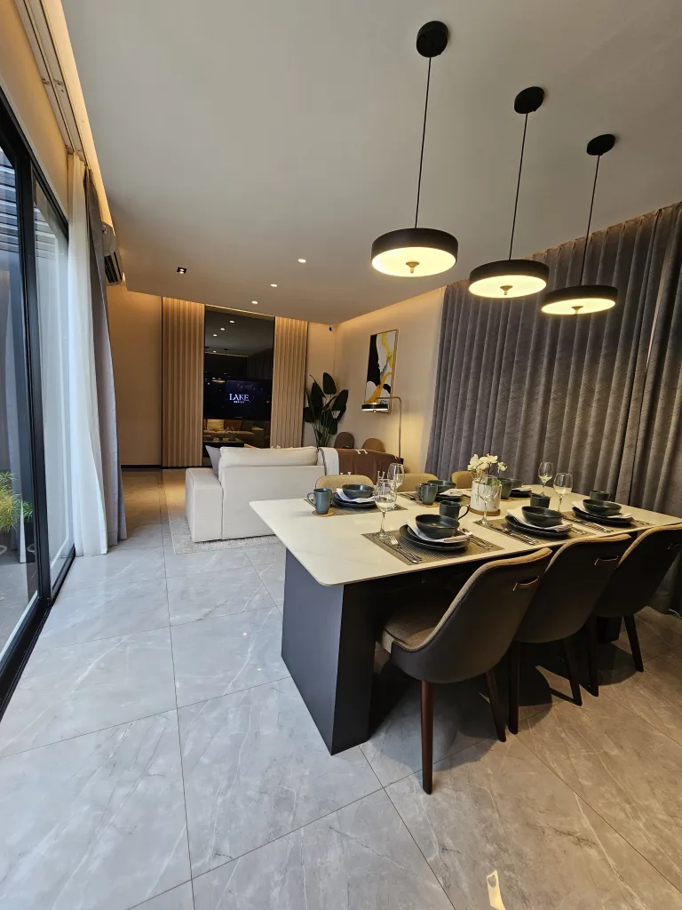 Amankan unit Pavilion di Lake Vista, Shila Sawangan: rumah premium bernuansa danau, layout efisien, lingkungan hijau & keamanan 24/7. Stok terbatas!